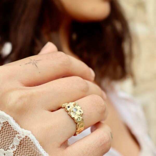 -RING No. 47 gold- - Image 7